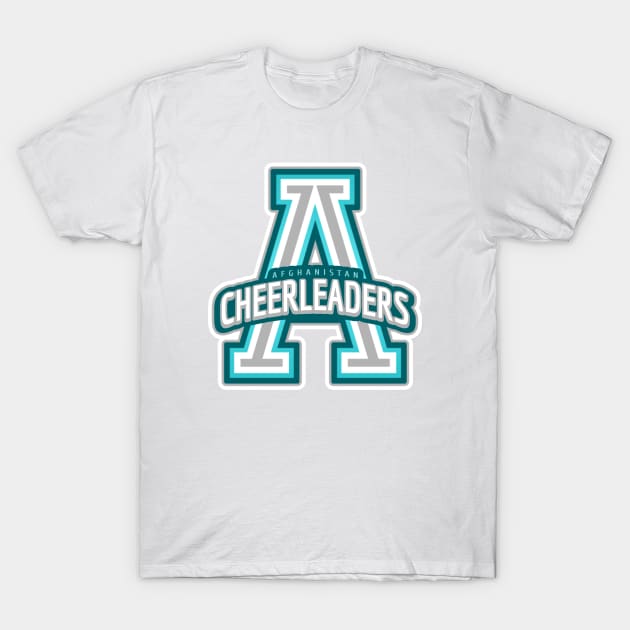 Afghanistan Cheerleader T-Shirt by Tip Top Tee's